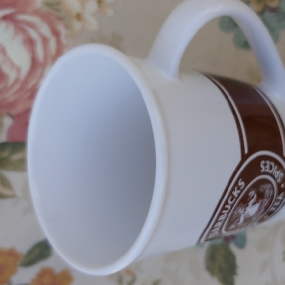 Starbucks Vintage 2008 Tall Ceramic Mug with Original Brown Siren Logo 16 fl oz - Picture 8 of 14